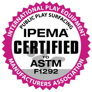 IPEMA certification seal for playground safety.